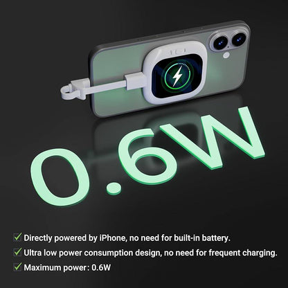 Vlogmate Mini Phone Selfie Monitor Screen  700nits AMOLED Screen for iPhone Rear Camera Selfies/Vlogging/Live/TikTok